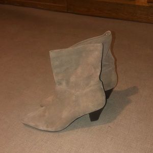 Zara suede booties